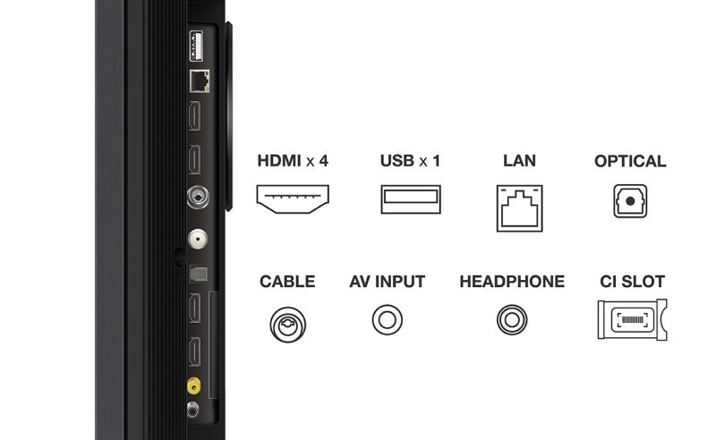 TV 4K QLED MiniLED 144Hz avec Google TV C849