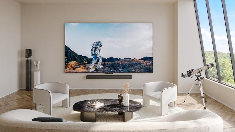 TV 4K QLED MiniLED 144Hz avec Google TV C849