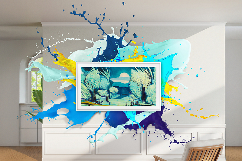TV The Frame 2025 Qled Serie F
