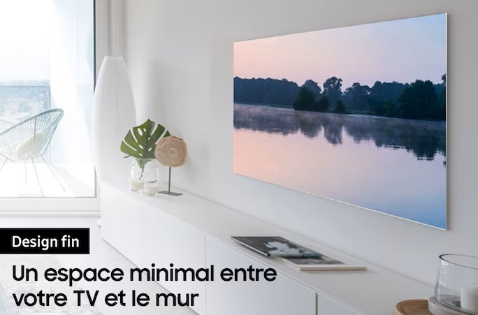 Accroche murale extra slim