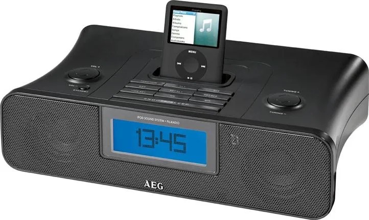 [AE58SRC4321] Radio réveil AEG AVEC DOC IPOD