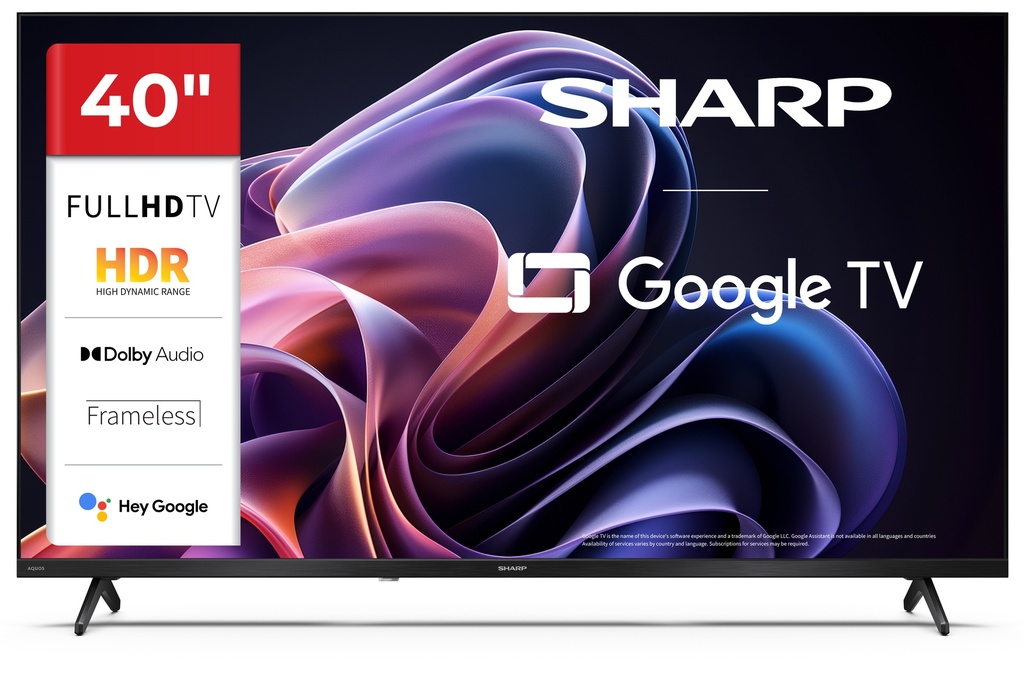 [40HF2265E] TV Full HD SHARP Google TV Gamme HF2265E