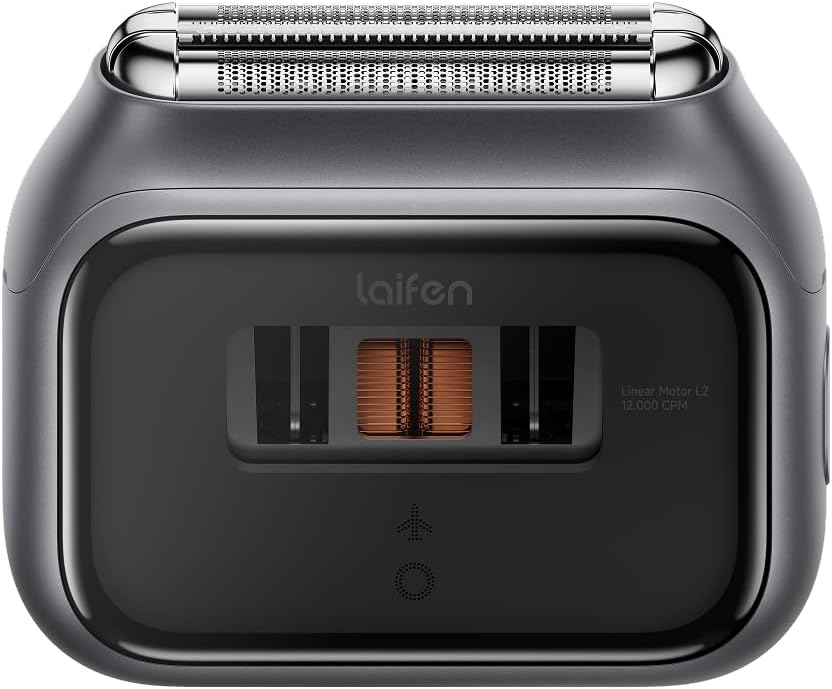 [1ER91-A-XX-SI-002] Rasoir électrique P3 Pro à 3 lames avec moteur linéaire (Original Aluminium Alloy)