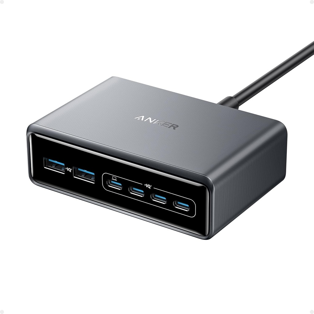 [A2683341] Chargeur Anker Prime (200 W, 6 ports, GaN)
