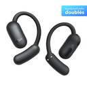 AeroFit 2 Black | Écouteurs sans fil réglables à oreille ouverte, Noir