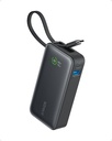 Batterie externe Anker 10K (30 W, câble USB-C intégré)