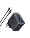 Chargeur Anker (70 W, 3 ports) Black