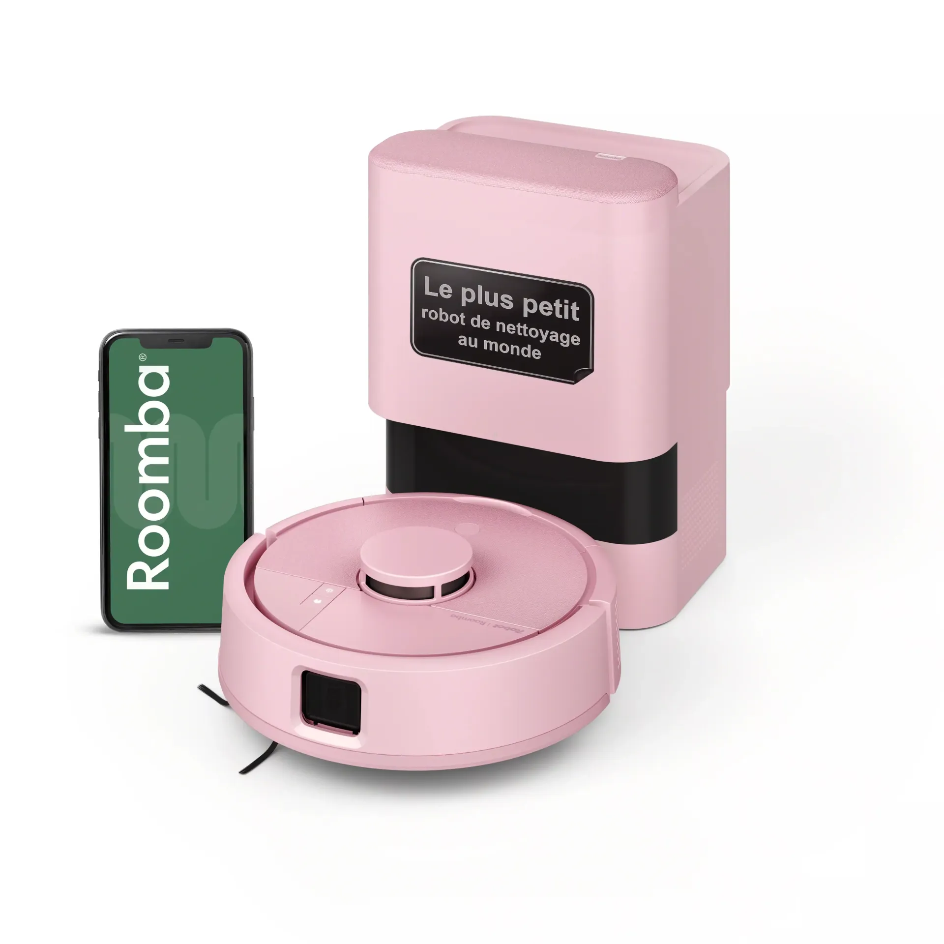 Roomba Mini aspirateur et laveur Pink